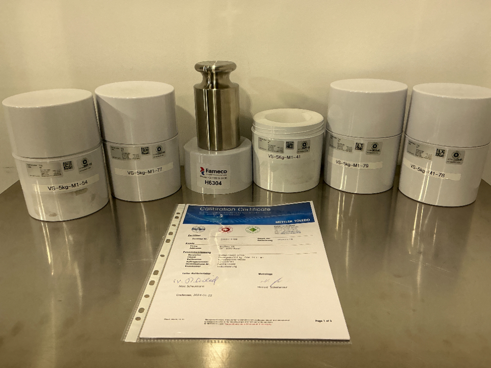 Image of METTLER TOLEDO Nominal value 5Kg - Set of 5 pieces